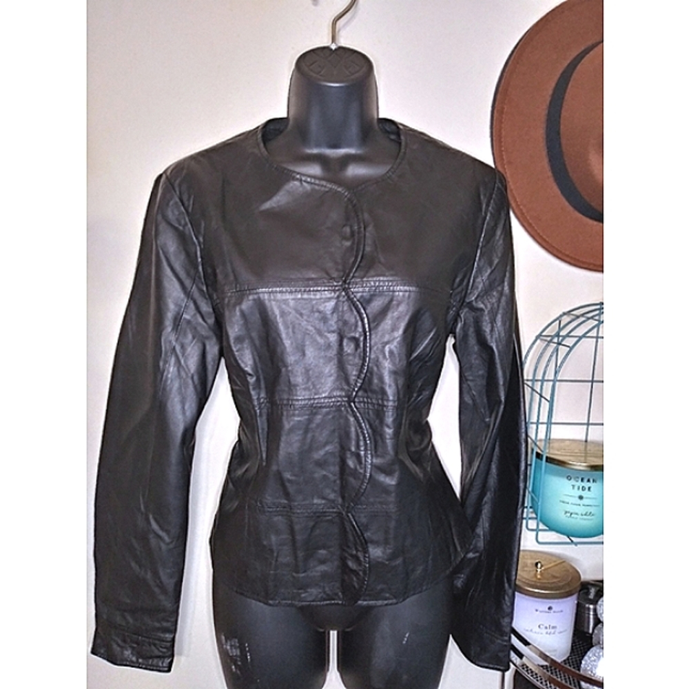 Clothes by Revue Black Leather Jacket
